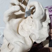 Mi Proyecto del curso: Esculturas con diferentes arcillas . Ceramics project by Silvia Dávila - 05.12.2020