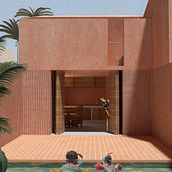 My project in Architectural Visualization Using Digital Collage course. 3D, Architectural Illustration, Architecture, and Traditional illustration project by Christina P - 05.19.2020