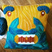 Mi Proyecto del curso: Bordado XL con aguja mágica. Un projet de Design  de Ana Aguayo - 12.05.2020