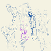 Estudos. Un proyecto de Ilustración tradicional de Jeziel Nunes - 12.05.2020