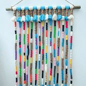 Mi Proyecto del curso: Macramé: técnicas de tejido envuelto . Macramé proyek oleh Elena - 05.12.2020