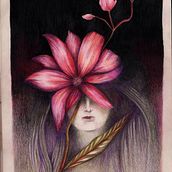 My project in Chiaroscuro Creative Portrait with Pencils course. Traditional illustration project by Yol Casentini - 05.12.2020