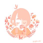 Mi Proyecto del curso: Retrato ilustrado con elementos botánicos. Un progetto di Illustrazione digitale di Pau Fuentes Carreño - 13.05.2020