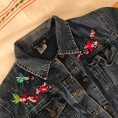 Mi Proyecto del curso: Bordado y personalización de accesorios . Accessor, Design, Jewelr, Design, Fashion Design, Embroider, and Textile Design project by Monica Jacqueline López Velázquez - 05.13.2020