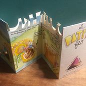 El Patito Feo - monos: Lula Arcaya. Graphic Design, and Children's Illustration project by Marilú Arcaya López - 05.14.2020