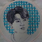 Mi Proyecto del curso: Creación de retratos bordados . % ani_kiim tarafından hazırlanan Nakış projesi - 05.13.2020