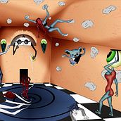 VR. Criatividade, Desenho digital e Ilustração digital projeto de Acción DeMente - 09.01.2019