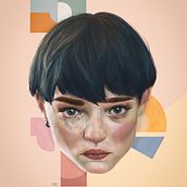 My project in Creative Portrait Illustration with Procreate course. Un projet de Illustration numérique et Illustration traditionnelle de marlenedylan - 13.05.2020