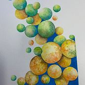 Meu projeto do curso: Técnicas modernas de aquarela. Fine Arts project by silsugai - 05.13.2020