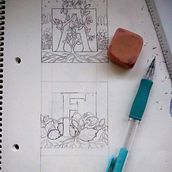 A, B, C... . Ilustração tradicional projeto de Inés Sanz - 13.05.2020