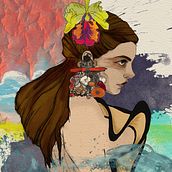 My project in Illustration Techniques with Digital Watercolor course. Digital Illustration, and Fashion Design project by Dayu Patmara - 05.13.2020
