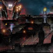 Ciudad Roja - Proyecto para el curso de Concept Art. Un progetto di Arte concettuale di Pablo Ramírez Rodríguez - 13.05.2020