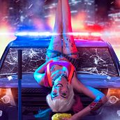 Birds of Prey and the fantabulous emancipation of one Harley Quinn. Un projet de Art conceptuel, Photographie numérique, Illustration traditionnelle, Composition photographique, Photographie , et Postproduction photographique de Marcelo Monzón - 14.05.2020