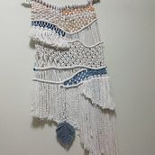 Mi proyecto arenas movedizas, tapiz para decorar mi habitación . Een project van Macramé van Marcia Carranza - 14.05.2020