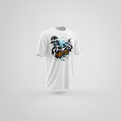 T-Shirt By Vagos (Men). Un projet de Design graphique de Monica Estaba Garmendia - 14.05.2020