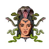 Medusa. Traditional illustration project by Aitor Gil Flores - 05.14.2020
