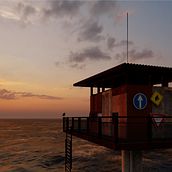 Covid-19 Shelter. 3D, Architecture, Interior Architecture, Collage, and Concept Art project by Dardo Molina - 05.14.2020