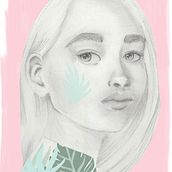 Mi Proyecto del curso: Retrato con lápiz, técnicas de color y Photoshop . % Carol Arce García tarafından hazırlanan Güzel sanatlar, Çizim, Kalem Çizimi, Sanatsal Çizim, Portre Çizimi, Dijital Çizim, Ve Gerçekçi Çizim projesi - 05.14.2020