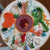 My project in Advanced Embroidery Techniques: Stitches and Compositions with Volume course. Un progetto di Artigianato di Francisca Ferreira - 14.05.2020