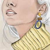 Yellow Ein Projekt aus dem Bereich Porträtzeichnung, Traditionelle Illustration und Digitale Illustration von Alba Sánchez - 20.04.2020
