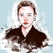 Esty- Poco ortodoxa . Projekt z dziedziny Ilustracja c i frowa użytkownika Natalia De Roia - 14.05.2020