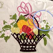 Canasta de frutas. Un projet de Broderie de edithjjmk - 14.05.2020