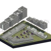 Complejo de viviendas Jacarandá. Architecture project by Julieta Bohl - 11.28.2018