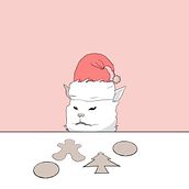 Meme Navideño. Un proyecto de Ilustración digital de Fernanda Sanchez - 14.05.2020
