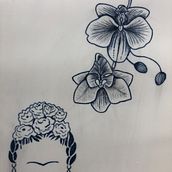 My project in Tattoo for Beginners course. Tattoo Design project by Carla Brown - 05.15.2020