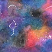 Galaxia. Un progetto di Pittura ad acquerello di mai_soc_02 - 15.05.2020