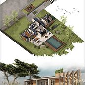 Mi Proyecto del curso: Ilustración digital de proyectos arquitectónicos. 3D, Architecture, Interior Architecture, Design, and Architectural Illustration project by Pierre de Jesús Marte Pantaleón - 05.16.2020