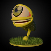 Mi Proyecto del curso: Modelado de personajes en 3D. 3D Modeling project by Alvaro Juarez - 05.22.2020