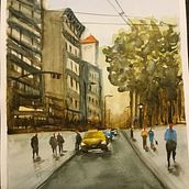 Mis Proyectos del curso: Paisajes urbanos en acuarela Ein Projekt aus dem Bereich  von ferchitaordo - 16.05.2020