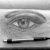 Dibujos Realistas. Een project van  Artistieke tekening y Realistische tekening van danielggrajeda - 16.05.2020