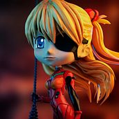Chibi Asuka. Een project van 3D y  3D-modellering van Meritxell Aznar Carmona - 09.11.2018