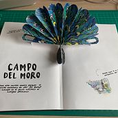 Mi Proyecto del curso: Creación de libros pop-up. Bookbinding, and Paper Craft project by Diana Morales Nielsen - 06.30.2020