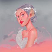 Nikéa . Digital Illustration project by Nicky Vázquez - 05.17.2020