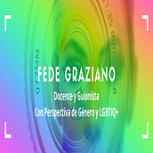 Fede Graziano Docente y Guionista . % Fede Graziano tarafından hazırlanan Güzel sanatlar, Film, Film, Video ve TV, Senar, Ve o projesi - 05.11.2020