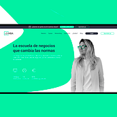 Rediseño web The PowerMBA. Un projet de Développement web, Webdesign , et UX / UI de Moisés Salmán Callejo - 17.05.2020