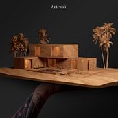Maqueta conceptual con vray y photoshop. 3D, 3D Animation, Architecture, Interior Design & Interactive Design project by Ricardo Quintana - 05.17.2020