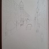 Mi Proyecto del curso: Paisajes urbanos en acuarela. Watercolor Painting project by bea_megara - 05.16.2020