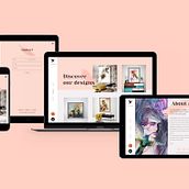 The Hummingbird Art Gallery. Web Design, and Web Development project by Beatriz Morera López - 05.17.2020