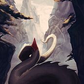 Il Sentiero del Drago. Il mio progetto di corso: Concept Art: Introduzione alla Scenografia. Un progetto di Arte concettuale e Illustrazione digitale di Laura Rodríguez - 21.05.2020