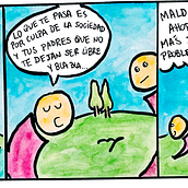 Viñeta Nº1. Comic, Creativit, Drawing, and Traditional illustration project by Pablo Aravena - 05.17.2020