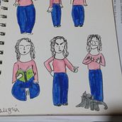 Mi Proyecto del curso: El arte del sketching: transforma tus bocetos en arte. Un proyecto de Bellas Artes, Bocetado, Cómic, Concept Art y Creatividad de Alegría Barchilón - 05.07.2020