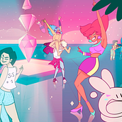 Fondos Hestia | Destripando la Historia . Un proyecto de Ilustración digital de Miguel Carbajo - 17.05.2020