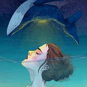 Mi Proyecto del curso: Técnicas de ilustración con acuarela digital. Un projet de Illustration numérique de Elizabeth Silva - 17.05.2020