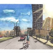 Mi Proyecto del curso: Mi ciudad en bicicleta. Un progetto di Street Art di Luis Santibañez - 18.05.2020