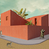 Mi Proyecto del curso. Architecture, Digital Architecture, Collage, and Digital Illustration project by Oscar Godoy - 05.31.2020