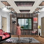 Interior . 3D, Interior Architecture & Interior Design project by Ruben Dario Velasquez Sepulveda - 05.18.2020
